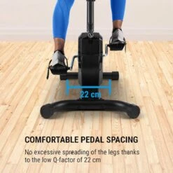 Klarfit Tauon Fiets Hometrainer - LC-display - Trainingscomputer - Tablethouder - Q-factor Van 22 Cm - 12 Kg Vliegwielmassa -Fit Verkoop 1200x1200 272