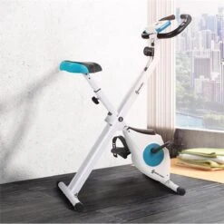 CAPITAL SPORTS Azura Hometrainer - Cardio Bike - Fitness Fiets - 8 Niveaus - Met Hartslagmeter - Opvouwbaar - 100 Kilo Max. -Fit Verkoop 1200x1200 275