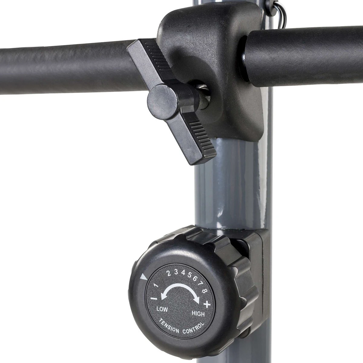 Tunturi Cardio Fit B40 Hometrainer - Fitnessfiets Met Lage Instap - 8 Weerstandsniveaus - Voorzien Van Tablethouder En Transportwielen 4 Tunturi Cardio Fit B40 Hometrainer - Fitnessfiets Met Lage Instap - 8 Weerstandsniveaus - Voorzien Van Tablethouder En Transportwielen - Afbeelding 2