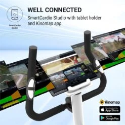 Klarfit Myon Cycle Hometrainer - Fitness Fiets - 8 Standen - Cardio Bike Met Trainingscomputer - Magnetisch Remsysteem - 12kg Vliegwielmassa - SmartCardio Studio Met Tablethouder En Kinomap-app 15 Klarfit Myon Cycle Hometrainer - Fitness Fiets - 8 Standen - Cardio Bike Met Trainingscomputer - Magnetisch Remsysteem - 12kg Vliegwielmassa - SmartCardio Studio Met Tablethouder En Kinomap-app -Fit Verkoop 1200x1200 281