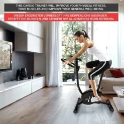 Physionics® Hometrainer - Met LCD-display, Verstelbare Zitting & Weerstand, Met Handpolssensoren, Tot 100 Kg, Zwart - Hometrainer, Fietstrainer, Fitnessfiets, Fitnessfiets, Ergometer 16 Physionics® Hometrainer - Met LCD-display, Verstelbare Zitting & Weerstand, Met Handpolssensoren, Tot 100 Kg, Zwart - Hometrainer, Fietstrainer, Fitnessfiets, Fitnessfiets, Ergometer -Fit Verkoop 1200x1200 313
