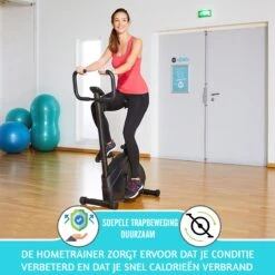 Hometrainer Fitness Fiets - Verstelbaar - Met Lcd-scherm - Veilig En Comfortabel -Fit Verkoop 1200x1200 365