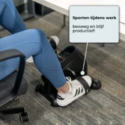 AYOO® Stoelfiets Met LCD Display - Inclusief GRATIS Anti-Slipmat - Minibike - Inklapbaar - Bureaufiets - Stoel Fiets – Beentrainer – Fietstrainer – Bewegingstrainer – Slipmat - Pedaalfiets -Fit Verkoop 1200x1200 417