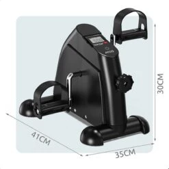 AYOO® Stoelfiets Met LCD Display - Inclusief GRATIS Anti-Slipmat - Minibike - Inklapbaar - Bureaufiets - Stoel Fiets – Beentrainer – Fietstrainer – Bewegingstrainer – Slipmat - Pedaalfiets -Fit Verkoop 1200x1200 418