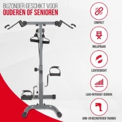 3-in-1 Hometrainer Fietstrainer Fitness Stoelfiets Armtrainer Pedaaltrainer - Voor Senioren Of Revalidatie 12 3-in-1 Hometrainer Fietstrainer Fitness Stoelfiets Armtrainer Pedaaltrainer - Voor Senioren Of Revalidatie -Fit Verkoop 1200x1200 428