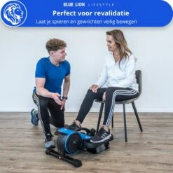 Blue Lion Stoelfiets - Mini Hometrainer - Bureaufiets - Deskbike Voor Onder Bureau - Stepper - Crosstrainer - Bluetooth -Fit Verkoop 1200x1200 447