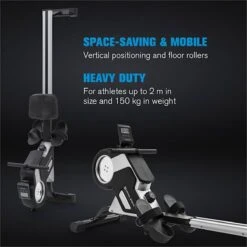 CAPITAL SPORTS Stream M1 Roeitrainer 105cm - LC Display - 8 Standen - Roeimachine - Roeiapparaat - Magneetweerstand -Fit Verkoop 1200x1200 502