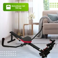 MaxedMore Roeitrainer - Fitness Roeimachine - Roeiapparaat Met Weerstand - Fitness Apparaten Voor Thuis - Hometrainer - 12 Weerstanden - Inklapbaar - Zwart 13 MaxedMore Roeitrainer - Fitness Roeimachine - Roeiapparaat Met Weerstand - Fitness Apparaten Voor Thuis - Hometrainer - 12 Weerstanden - Inklapbaar - Zwart -Fit Verkoop 1200x1200 518