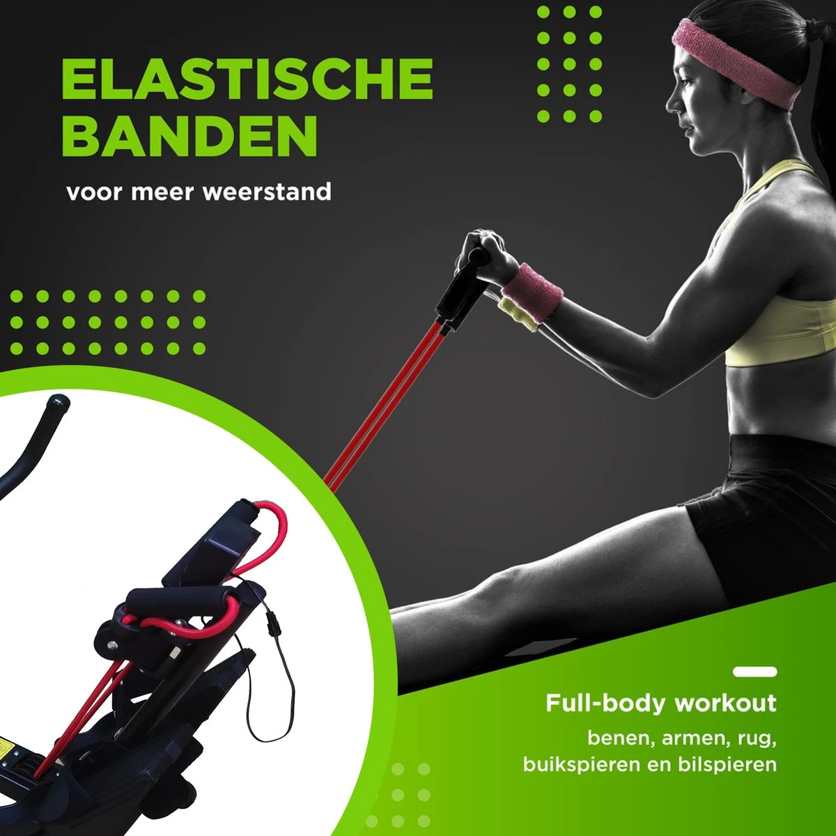 MaxedMore Roeitrainer - Fitness Roeimachine - Roeiapparaat Met Weerstand - Fitness Apparaten Voor Thuis - Hometrainer - 12 Weerstanden - Inklapbaar - Zwart 8 MaxedMore Roeitrainer - Fitness Roeimachine - Roeiapparaat Met Weerstand - Fitness Apparaten Voor Thuis - Hometrainer - 12 Weerstanden - Inklapbaar - Zwart - Afbeelding 6