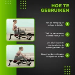 MaxedMore Roeitrainer - Fitness Roeimachine - Roeiapparaat Met Weerstand - Fitness Apparaten Voor Thuis - Hometrainer - 12 Weerstanden - Inklapbaar - Zwart 17 MaxedMore Roeitrainer - Fitness Roeimachine - Roeiapparaat Met Weerstand - Fitness Apparaten Voor Thuis - Hometrainer - 12 Weerstanden - Inklapbaar - Zwart -Fit Verkoop 1200x1200 520