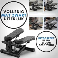 Marbo Stepper - Stepper Fitness - Home Trainer - Verstevigd - 2 Weerstandsbanden - Met Monitor - Verstelbare Weerstand - Step Fitness - Mini Stepper - Verticale Stepper - Professioneel - - Stair Stepper - Step-apparaat - Mini Fitnessapparaat - Step -Fit Verkoop 1200x1200 547