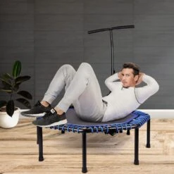 FOXSPORT Trampoline - Jump - Fitness - Volwassene Of Kindertrampoline - Fitness Trampoline Met Handvat - Mini Trampoline - Kleine Trampoline - Sport Trampoline - Inclusief Handgrip - Fitnesstrampolines - 119 Cm -Fit Verkoop 1200x1200 57