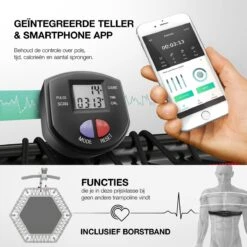 Sportstech Germany - HTX100 Smart Fitness-trampoline Met App -Fit Verkoop 1200x1200 600