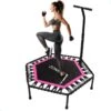 Zonovi Fitness Trampoline 250 Kilo – Mini Trampoline – Kleine Trampoline – Sport Trampoline – Met Elastieken – Zwart – Roze – 106 Cm – 42 Inch. -Fit Verkoop 1200x1200 62