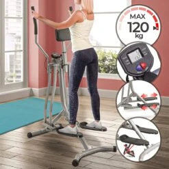 Merkloos Crosstrainer / Hometrainer Met LCD-Display - Zilver -Fit Verkoop 1200x1200 626
