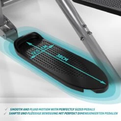 Merkloos Crosstrainer / Hometrainer Met LCD-Display - Zilver -Fit Verkoop 1200x1200 635