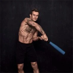 CAPITAL SPORTS Bludgeon Clubbell Honkbalknuppel - Zwart/blauw - Staal -Fit Verkoop 1200x1200 711