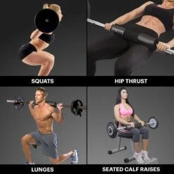 Breaking Limits Barbell Pad – Voor Squat & Hip Thrust – Nekbeschermer Voor Halterstang – Squat Pad/Kussen – Zwart -Fit Verkoop 1200x1200 743