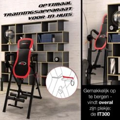Sportstech IT300 Trainingsbank - Rugtrainer - Opvouwbaar Pull-up Stang -Fit Verkoop 1200x1200 768