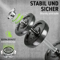Dumbell Set - Gewichten - Gietijzeren 2-in-1 Verstelbare Halterset 20 Kg -Fit Verkoop 1200x1200 798