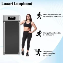 Luxari - Elektrische Loopband - Afstandsbediening - 2 HP Motor - LED Display - Treadmill - Hometrainer - Thuis Trainen -Fit Verkoop 1200x1200 87