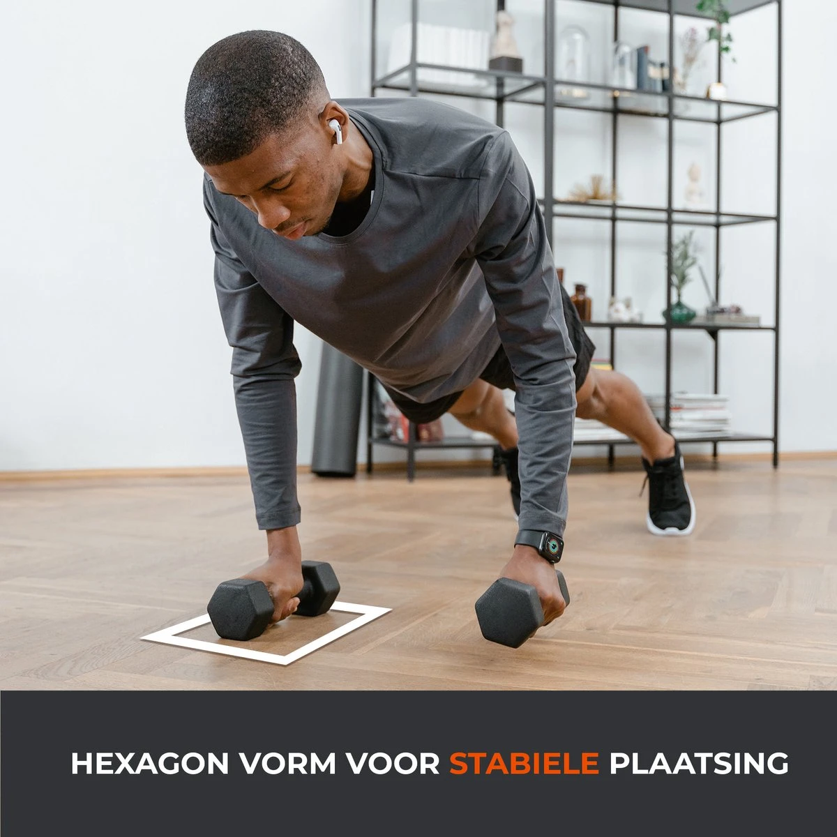 Core Power Hexa Dumbells Set - 2x 6 Kg - Gewichten Met Rubber Coating En Verchroomde Grip - Geschikt Voor Professioneel Gebruik, CrossFit En Thuis Fitness - Verkrijgbaar Van 1 Tm 25 Kg 4 Core Power Hexa Dumbells Set - 2x 6 Kg - Gewichten Met Rubber Coating En Verchroomde Grip - Geschikt Voor Professioneel Gebruik, CrossFit En Thuis Fitness - Verkrijgbaar Van 1 Tm 25 Kg - Afbeelding 2
