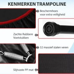 Luxari - Fitness Trampoline Pro - Inclusief Stang En Beschermhoes - 105 Cm Diameter - Opvouwbaar - Belastbaar Tot 150 Kg - Hometrainer - Fitness Trampoline 12 Luxari - Fitness Trampoline Pro - Inclusief Stang En Beschermhoes - 105 Cm Diameter - Opvouwbaar - Belastbaar Tot 150 Kg - Hometrainer - Fitness Trampoline -Fit Verkoop 1200x1200 91