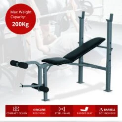 Fitnessbank - Bankdrukbank - Krachttraining - Fitness Bank - Bench Press - Leg Curl -Fit Verkoop 1200x1200 917