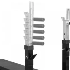 SOUTHWALL Halterbank - Fitnessbank - Verstelbare Haltersteunen - Belastbaar Tot 200kg - Zwart -Fit Verkoop 1200x1200 919