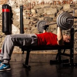 SOUTHWALL Halterbank - Fitnessbank - Verstelbare Haltersteunen - Belastbaar Tot 200kg - Zwart -Fit Verkoop 1200x1200 921