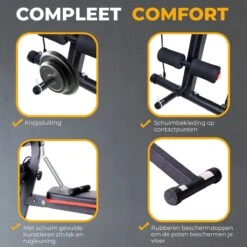 Fitnessbank - Halterbank Verstelbaar - Halterbank - Buikspierbank - Beentrainer - Fitness - 153 X 53 X 102 Cm -Fit Verkoop 1200x1200 936