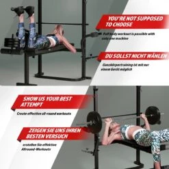 Physionics - Multifunctionele Halterbank - Butterfly Oefening, Sit-ups - Krachttraining - Training Benen - Verstelbare Rugleuning In 4 Standen, Maximum Draagvermogen 255kg - Zwart 28 Physionics - Multifunctionele Halterbank - Butterfly Oefening, Sit-ups - Krachttraining - Training Benen - Verstelbare Rugleuning In 4 Standen, Maximum Draagvermogen 255kg - Zwart -Fit Verkoop 1200x1200 945