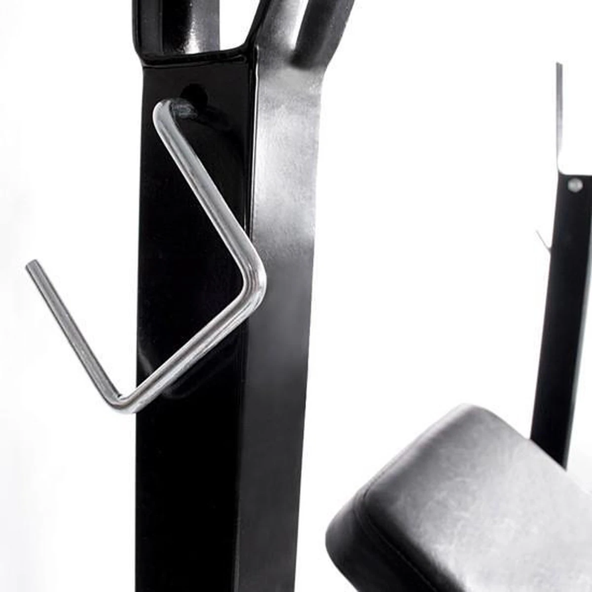 Physionics - Multifunctionele Halterbank - Butterfly Oefening, Sit-ups - Krachttraining - Training Benen - Verstelbare Rugleuning In 4 Standen, Maximum Draagvermogen 255kg - Zwart 18 Physionics - Multifunctionele Halterbank - Butterfly Oefening, Sit-ups - Krachttraining - Training Benen - Verstelbare Rugleuning In 4 Standen, Maximum Draagvermogen 255kg - Zwart - Afbeelding 16