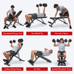 LifeGoods Fitness Halterbank - Verstelbaar - Inklapbaar - Zwart/Rood 19 LifeGoods Fitness Halterbank - Verstelbaar - Inklapbaar - Zwart/Rood -Fit Verkoop 1200x1200 961