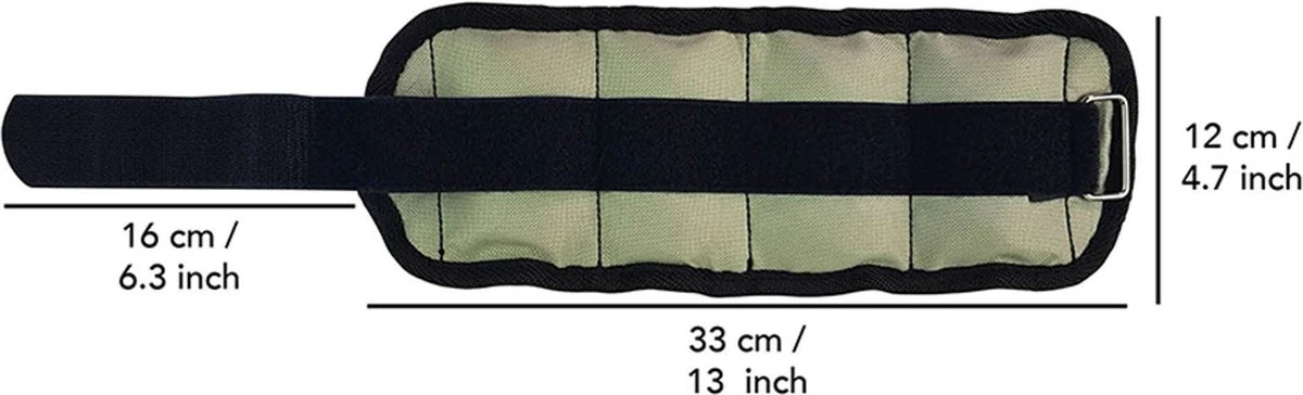 Tunturi Enkelgewichten En Polsgewichten - Gewichten - 2 X 0.5kg - Grijs 15 Tunturi Enkelgewichten En Polsgewichten - Gewichten - 2 X 0.5kg - Grijs - Afbeelding 13