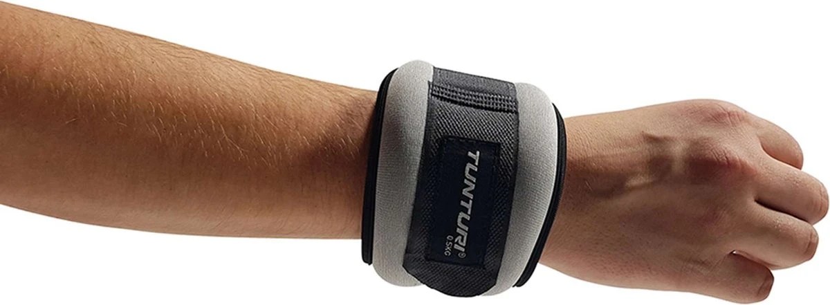 Tunturi Variabel Enkelgewichten En Polsgewichten - 2x 0,5 Kg - Grijs 12 Tunturi Variabel Enkelgewichten En Polsgewichten - 2x 0,5 Kg - Grijs - Afbeelding 10