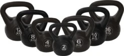 Tunturi PVC Kettlebell - Gewicht - 4kg - Incl. Gratis Fitness App -Fit Verkoop 1200x544 1
