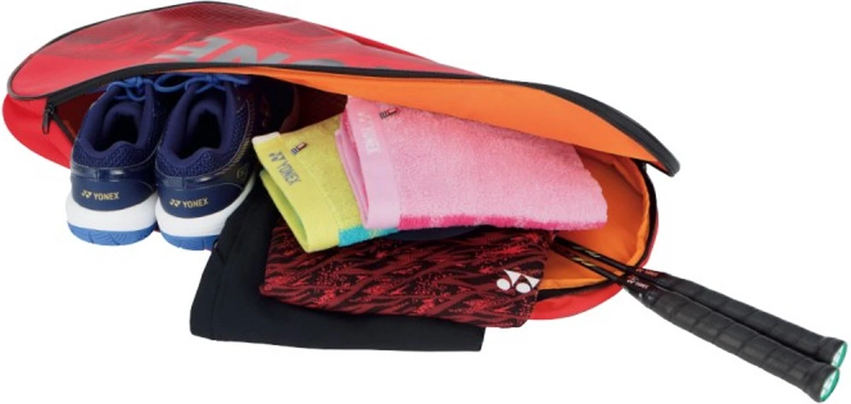 Yonex Rackettas Team Series 42122bex 71 X 21 Cm Rood/zwart 4 Yonex Rackettas Team Series 42122bex 71 X 21 Cm Rood/zwart - Afbeelding 2