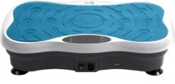 BX Fitness® - Trilplaat Fitness Body Blauw - Incl Weerstandsbanden & Voedingsgids - Sport Trilplaat - Powerplate Voor Cardiotrainingen - Trainingsapparatuur Voor Krachttraining - Ontvang NU Met Duidelijke Handleiding Met Oefeningen + Recepten! -Fit Verkoop 1200x579