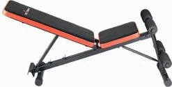 Fitness Trainer - Pull Up Toren - Dip Station – Push Up Bar - Dip Rack Halterbank Inc. 50 Kg GEWICHTEN + Sportbank Fitnessbank + Halterschijven + 3 Halterstangen - Multifunctioneel - Volledig Instelbaar - Opklapbaar -Fit Verkoop 1200x609
