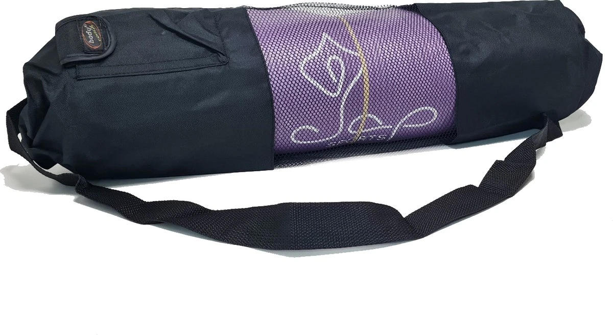 Yoga Mat Tas - Netzak - Merk Bodycoach - Zwart - Met Ritssluiting - Universeel - Lichtgewicht - Geschikt Voor Yogamatten Met Een Breedte Tot 70cm 3 Yoga Mat Tas - Netzak - Merk Bodycoach - Zwart - Met Ritssluiting - Universeel - Lichtgewicht - Geschikt Voor Yogamatten Met Een Breedte Tot 70cm