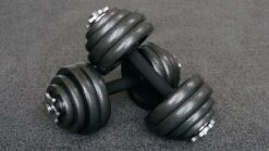 Verstelbare Dumbbell Set 30 Kg Met Koffer - Gietijzeren Gewichten - 2x 15 Kg -Fit Verkoop 1200x674