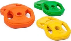 Rubber DualGrip Aerobic Pump Set - 20 KG - Bodypump Halterset Barbell Met Dual Grip Gewichten Voor Pump Fitness -Fit Verkoop 1200x699 3