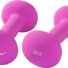 Tunturi Dumbbell Set - 2 X 3,0 Kg - Neopreen - Fluor Paars - Incl. Gratis Fitness App 1 Tunturi Dumbbell Set - 2 X 3,0 Kg - Neopreen - Fluor Paars - Incl. Gratis Fitness App -Fit Verkoop 1200x707