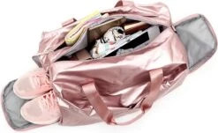 Merkloos Pink Gloss Duffel Bag | Medium Dames Sport Tas | 30 Liter - Roze 15 Merkloos Pink Gloss Duffel Bag | Medium Dames Sport Tas | 30 Liter - Roze -Fit Verkoop 1200x734 2