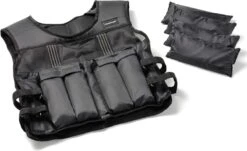 Tunturi Gewichstvest - Gewichtvest - Weight Vest - Gewichtsvest Hardlopen - Verstelbaar - 10kg - Zwart -Fit Verkoop 1200x734 4