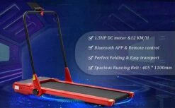 Thuys - Loopband Fitness Inklapbaar - Cardio Jogging - Fitness Oefening - Elektrische - Blauw -Fit Verkoop 1200x742