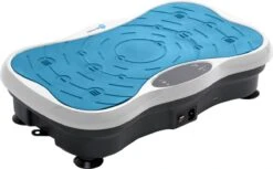 BX Fitness® - Trilplaat Fitness Body Blauw - Incl Weerstandsbanden & Voedingsgids - Sport Trilplaat - Powerplate Voor Cardiotrainingen - Trainingsapparatuur Voor Krachttraining - Ontvang NU Met Duidelijke Handleiding Met Oefeningen + Recepten! -Fit Verkoop 1200x744 1