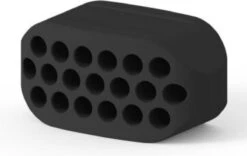 Merkloos Kaaklijn Trainer Set - 2x Zwart - Jawline Trainer - Kaakspier Trainer - Kaak Trainer - Kaaklijntrainer - Gezichtstrainer - Slanke Kaaklijn - Jawline Exerciser - Bal - Fitness - Multicolor - Mond Oefening - Onderkin Trainer - Sport - Jawline Exercise -Fit Verkoop 1200x760 4