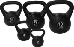 Tunturi PVC Kettlebell - Gewicht - 4kg - Incl. Gratis Fitness App -Fit Verkoop 1200x761 1